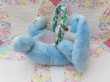 画像4: Bunny Plush Basket Blue (4)
