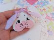 画像5: Wooden Bunny Brooch (5)