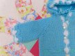 画像6: Baby Knit Cardigan Blue (6)