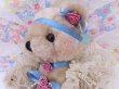 画像8: Romantic Teddy Bear Blue S (8)