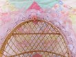 画像6: Wicker Doll Peacock Chair Pink (6)
