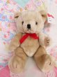 画像2: Red Bow Teddy Bear M (2)