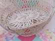 画像6: Wicker Doll Bench White (6)