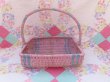 画像2: Wickre Basket Tray Pink (2)