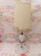 画像2: Milk Glass Hobnail Lamp (2)