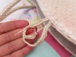 画像8: Pastel Daisy Raffia Purse (8)