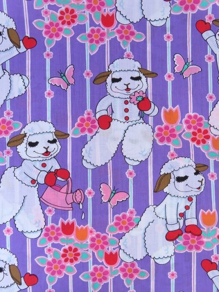 画像1: Lamb Chop Flower Stripe (1)