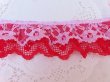 画像2: W Lace Red×White (2)