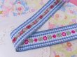 画像3: Flower&Gingham Blue Tyrolean M (3)