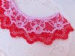 画像4: W Lace Red×White (4)