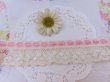 画像2: Frill Lace & Pink Ribbon Trim (2)