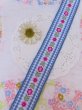 画像1: Flower&Gingham Blue Tyrolean M (1)