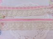 画像3: Frill Lace & Pink Ribbon Trim (3)