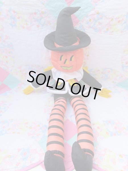 画像2: Nylon Jack-o-Lantern Long Doll (2)