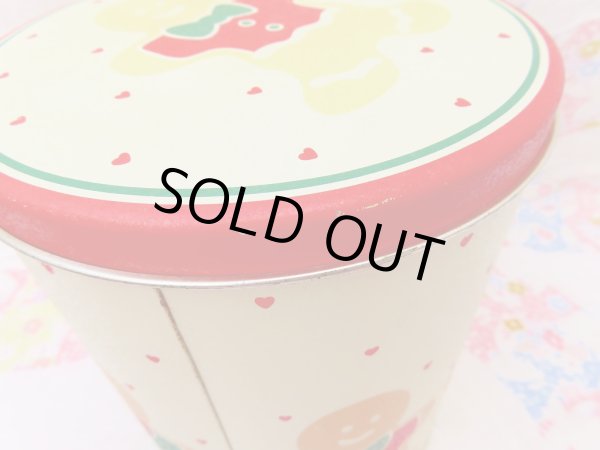画像10: Heart&Gingerbread Tin Can (10)