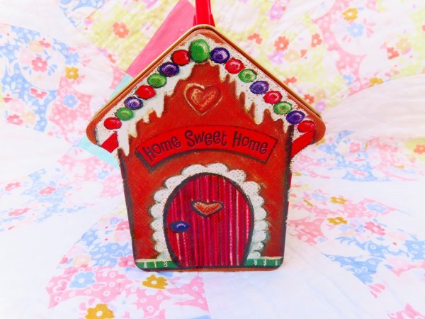 画像2: Gingerbread House Tin Bag (2)