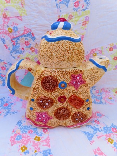 画像3: Gingerbread Tea Pot (3)
