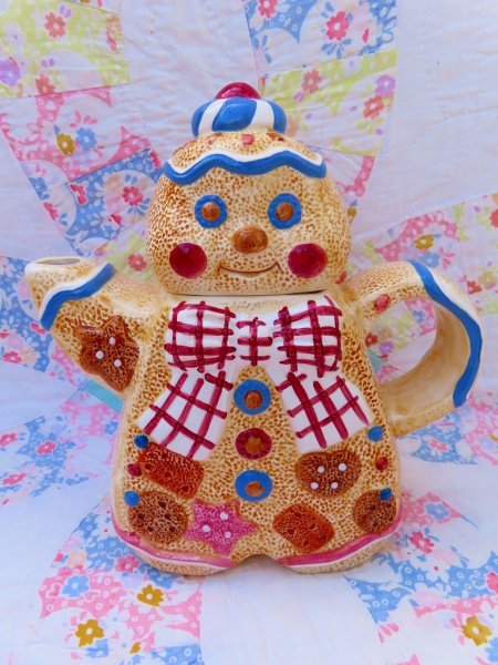 画像2: Gingerbread Tea Pot (2)