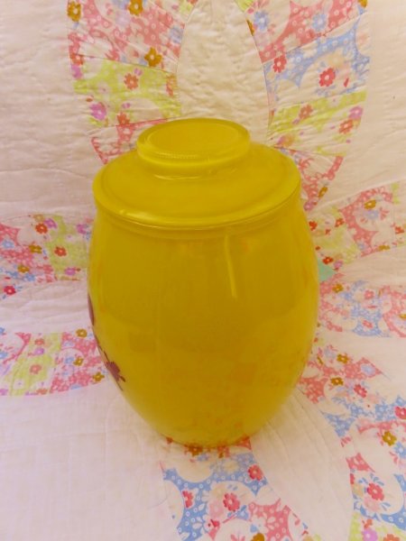画像4: Ginger Bread Man Cookie Jar Yellow (4)