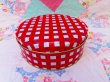画像2: Red×White Check Can Round (2)