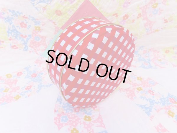 画像4: Red×White Check Can Round (4)