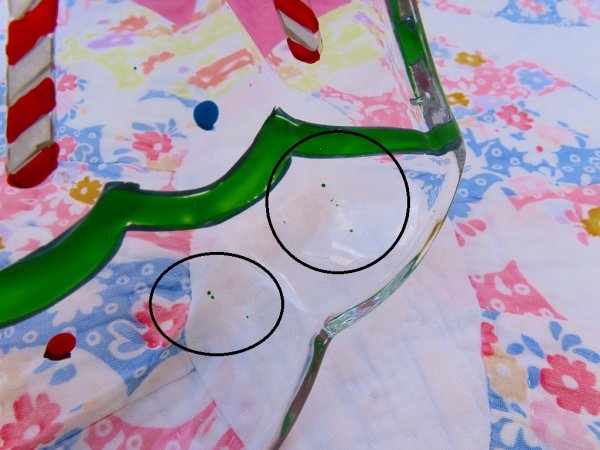 画像7: Glass Christmas Tree Plate (7)