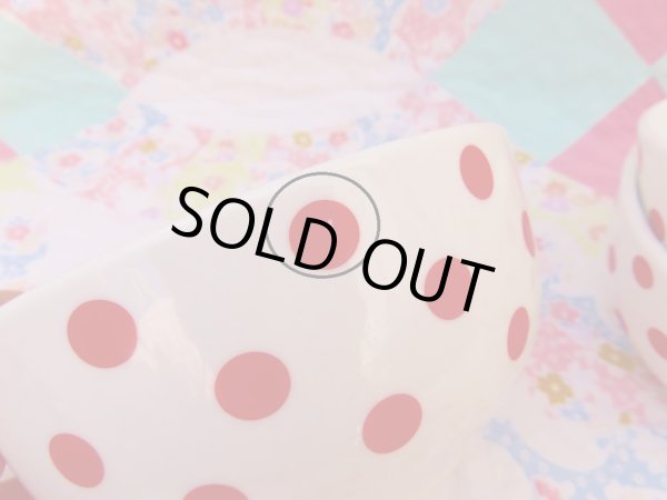 画像8: Red Polka Dot Bowl  (8)