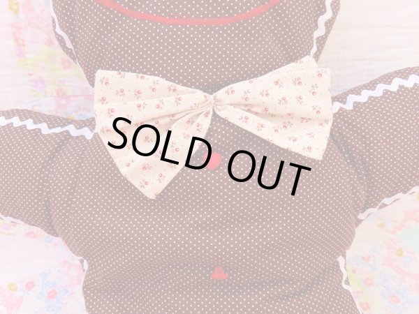 画像6: Cloth Doll Gingerbread Man Pindot (6)
