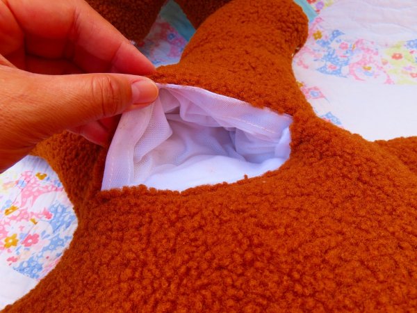 画像7: Pile Fleece Gingerbread Pillow Doll (7)