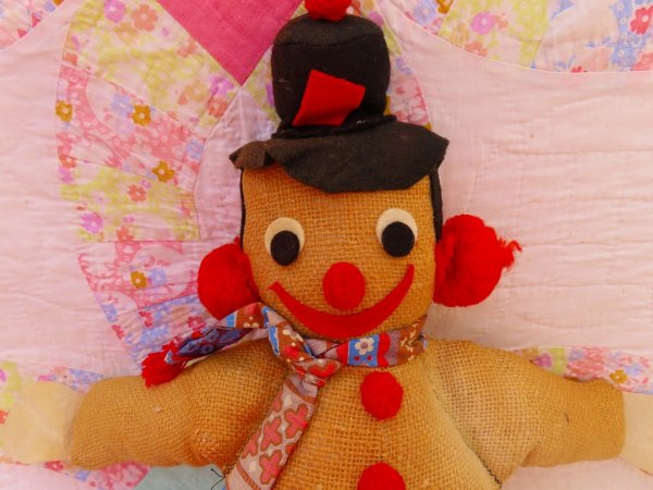 画像5: Jute Snowman Doll (5)