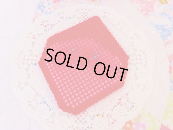 画像4: Plastic Canvas Santa Coaster (4)