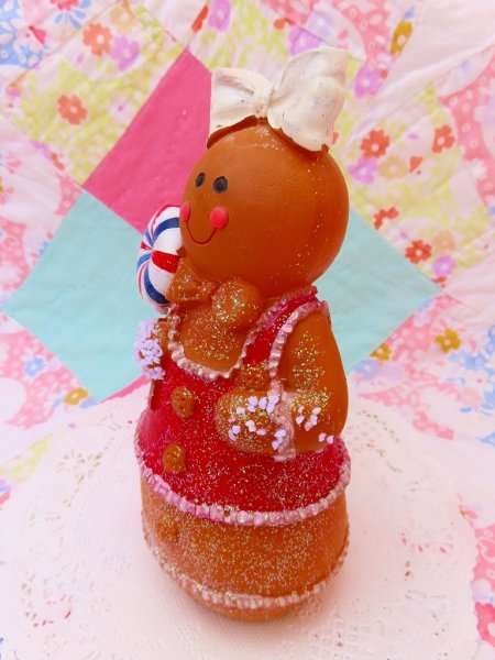 画像5: Gingerbread Girl Figurine (5)
