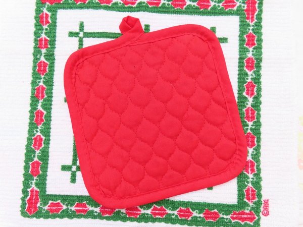 画像9: Christmas Panel Print Towel Set (9)