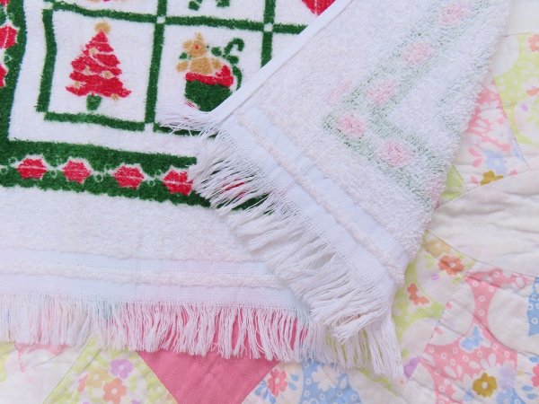 画像5: Christmas Panel Print Towel Set (5)