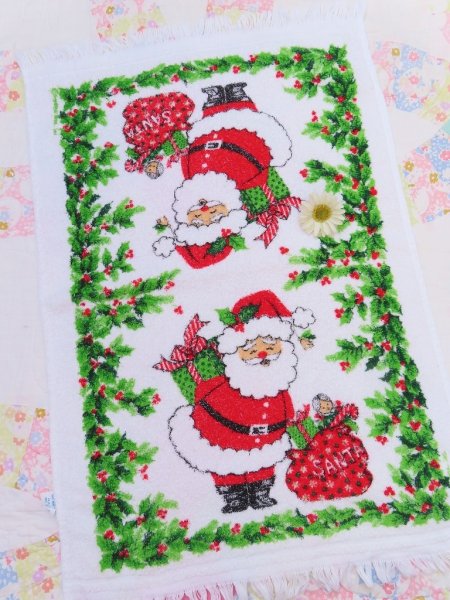 画像1: Santa Claus Kitchen Towel (1)