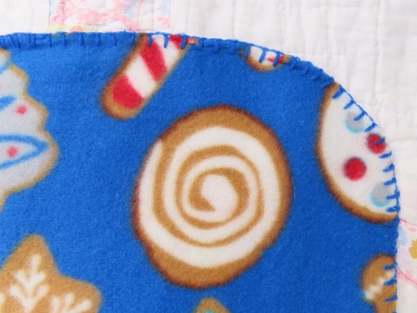 画像3: Gingerbread Blanket Blue (3)
