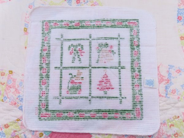 画像7: Christmas Panel Print Towel Set (7)