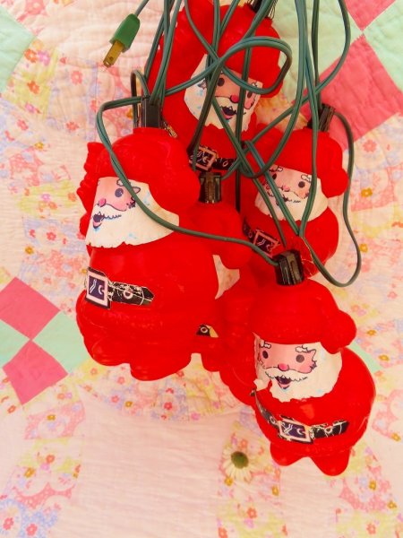 画像14: Santa Blow Mold String Light (14)