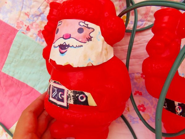 画像5: Santa Blow Mold String Light (5)