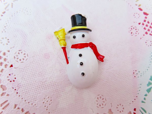 画像2: Gerry's Snowman Metal Pin (2)