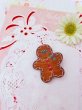 画像1: Wooden Gingerbread Pin (1)