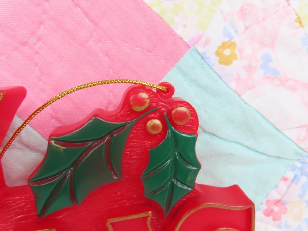 画像5: Merry Christmas Plastic Sign (5)
