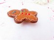 画像6: Wooden Gingerbread Pin (6)