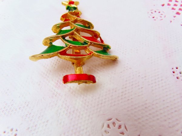 画像7: Christmas Brooch Red×Green (7)
