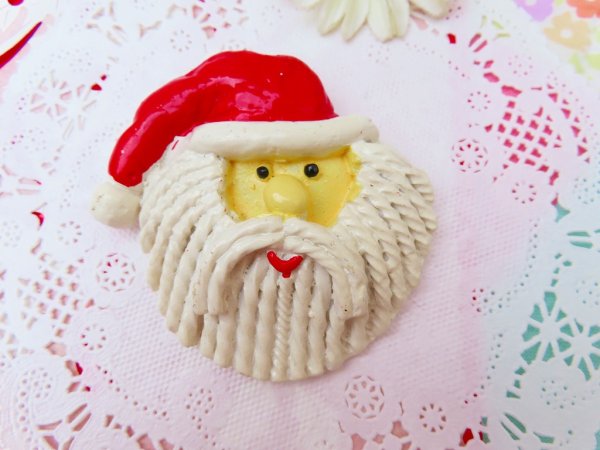画像2: Rope Beard Santa Brooch (2)