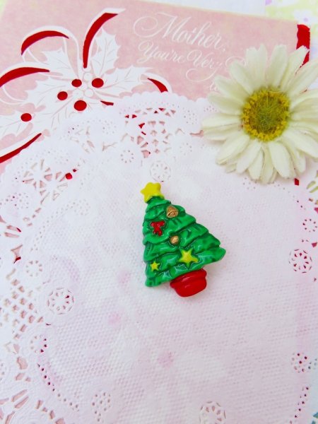 画像1: Mini Christmas Tree Pin (1)