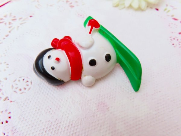 画像5: AVON Ski Snowman Pin (5)