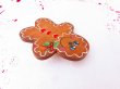 画像5: Wooden Gingerbread Pin (5)