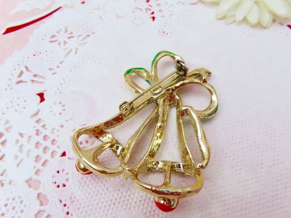 画像4: Christmas Bells Brooch (4)