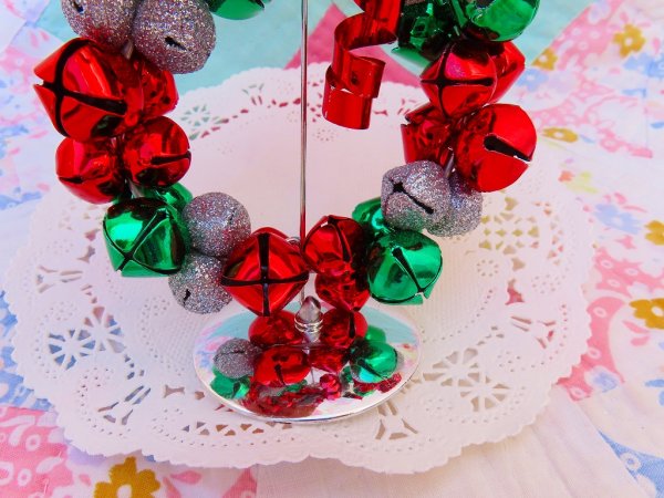 画像6: Christmas Bell Wreath Clip Stand (6)